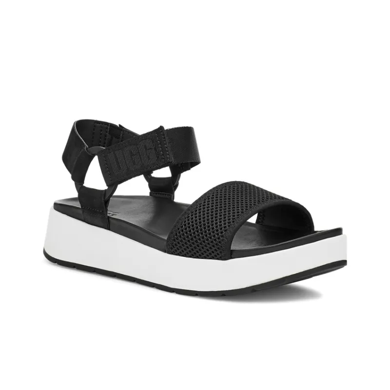 UGG Aissa Lightweight Cozy Sports Sandals Pink White 'Pink Blue' Women's-2