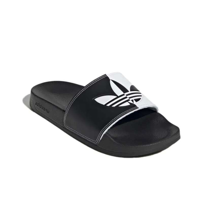 Adilette Women's Adidas Originals Lite Slide 'Black White' Women's-2
