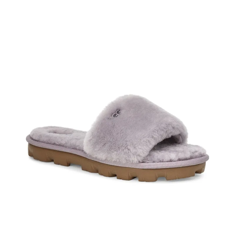 UGG Cozette Slide Stylish Sandals Women's Gray Purple-2