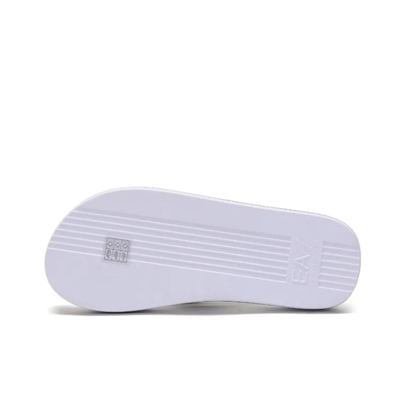 EMPORIO ARMANI EA7 Flip Flops Men's White Black-5