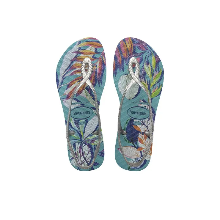 Havaianas Huaui Na Luna Print II Sandal Women's Blue-2