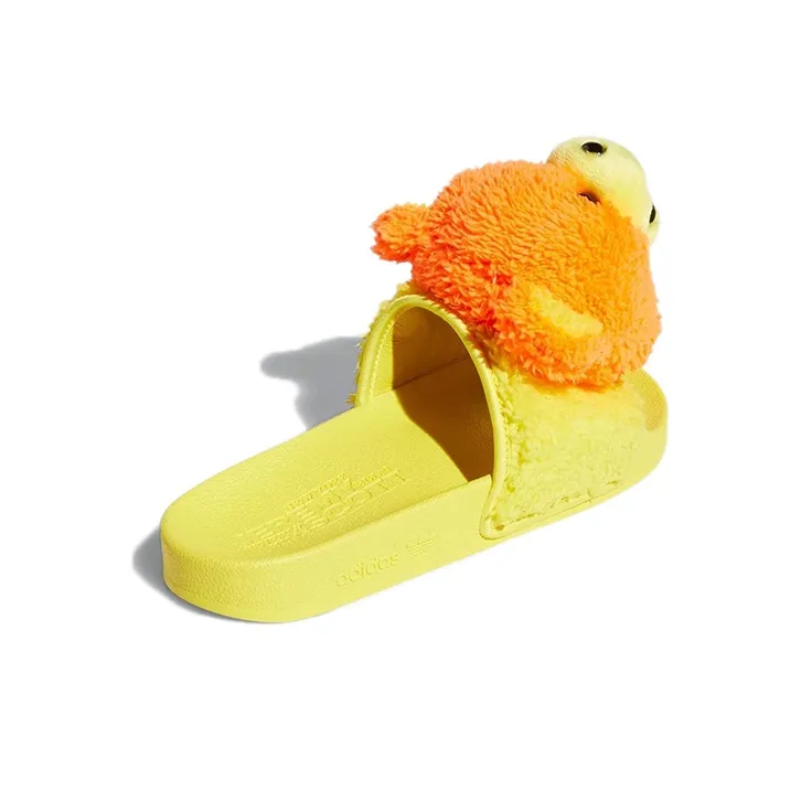 Adidas Js Adilette Jeremy Scott Teddy Yellow-3