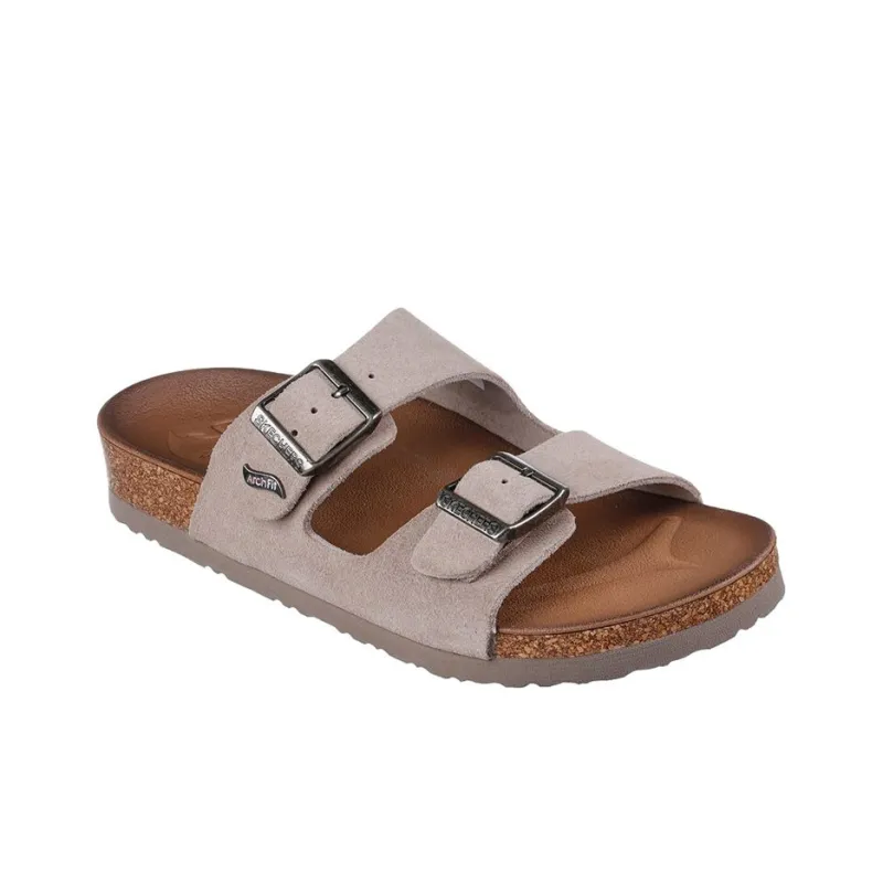 Skechers ARCH FIT GRANOLA Quick Dry Slide Slippers Women's Taupe-2