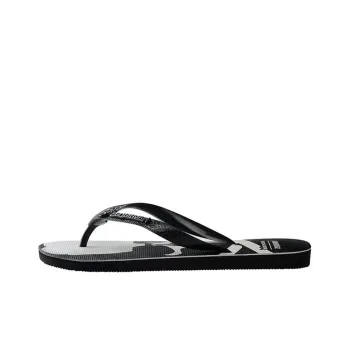 Mastermind JAPAN x Havaianas Top Sandals Stylish Sandals Unisex Black White