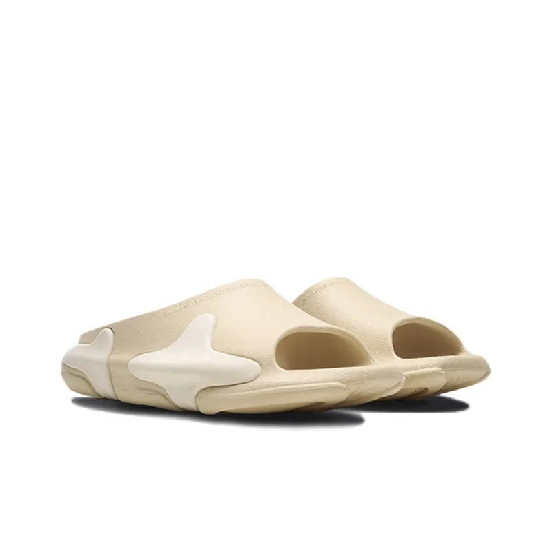 EQLZ EQUALIZER Oasis EVA Totem Quiet Slide Slippers Unisex Desert Gray-1
