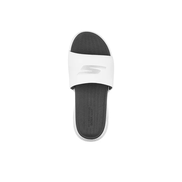 Skechers Slide Slippers Men White/Black-2