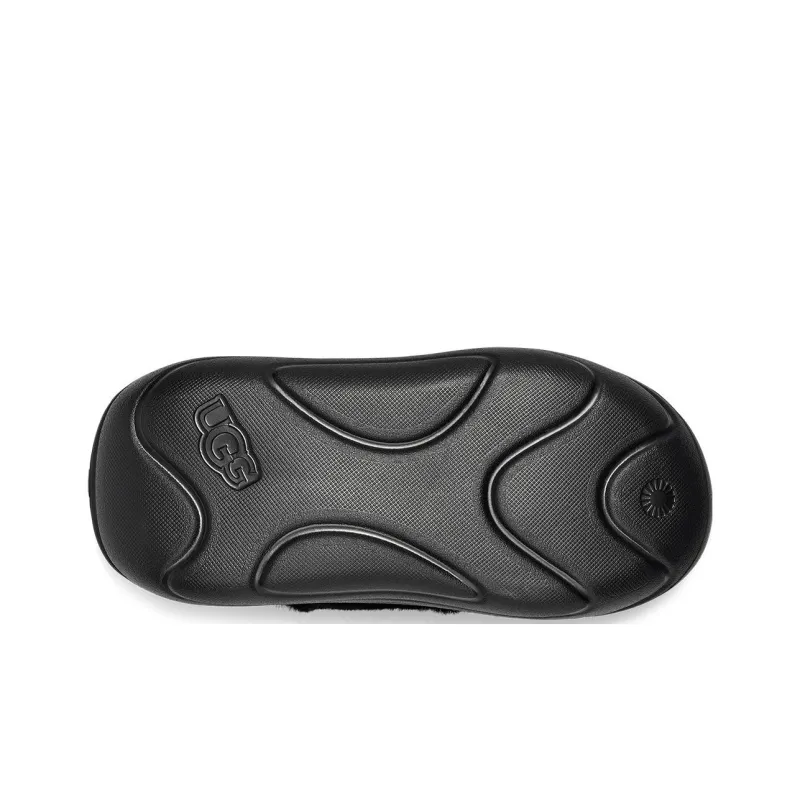 UGG FoamO UGGplush Slide Black Women's-5