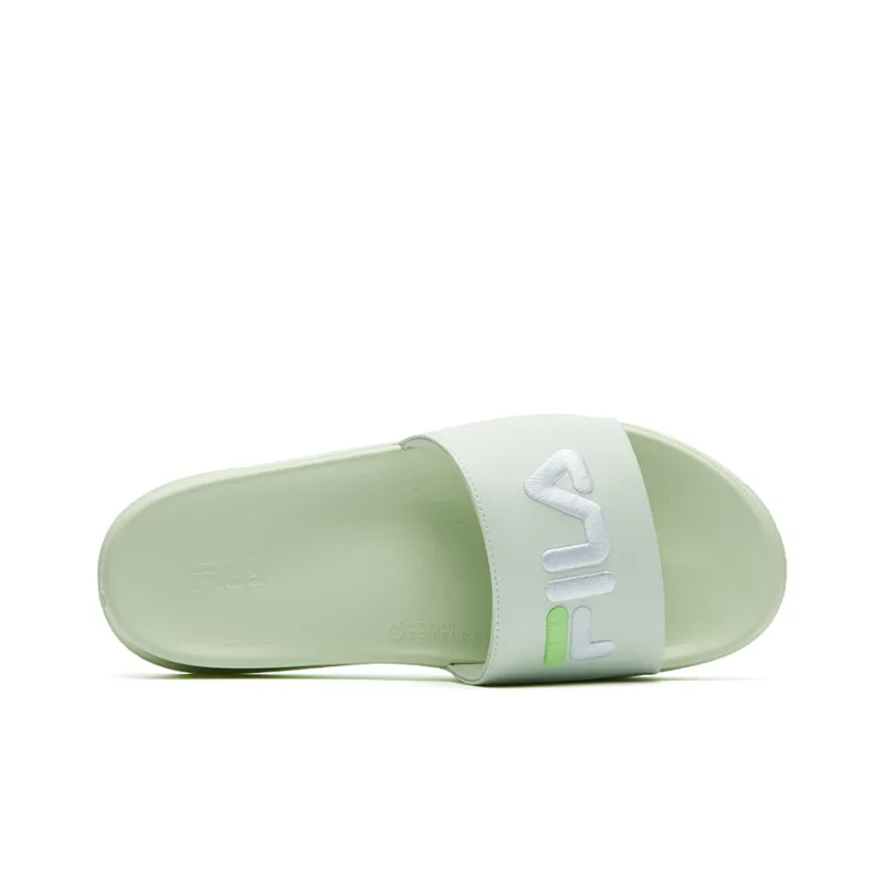 FILA Minimalistic Casual Beach Green Slippers Women's-2