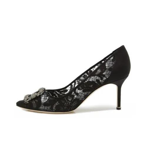 MANOLO BLAHNIK High Heels Women's Black