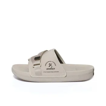 EXCELSIOR Beach Slippers Unisex Smoke Gray Khaki