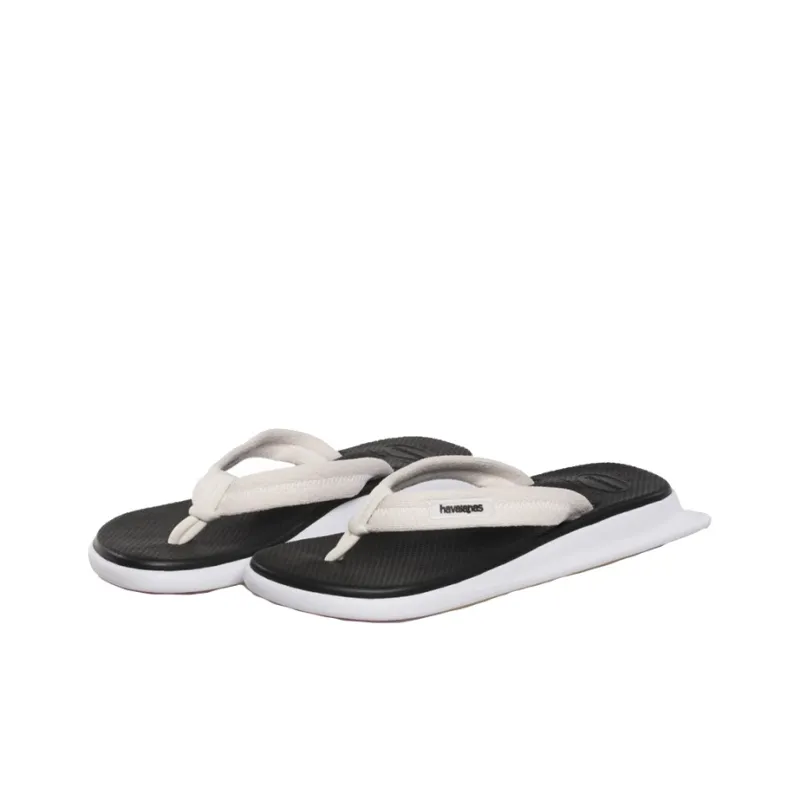Havaianas Tradi Zori II Stylish Sandal Unisex Black White-2