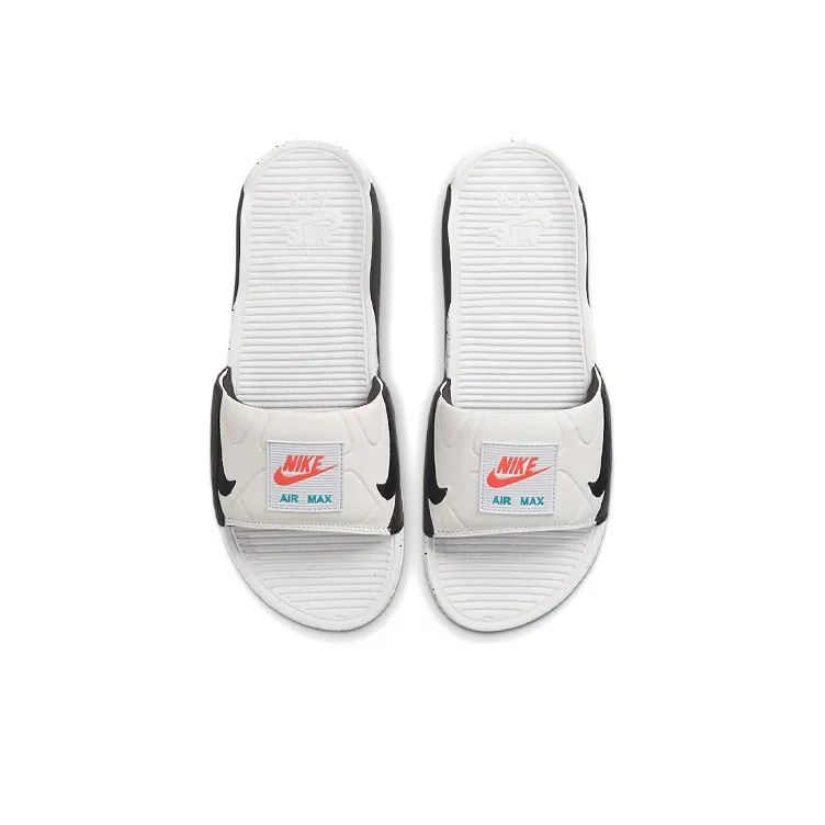 Nike Air Max 90 Slide White Turf Orange Speckled-2