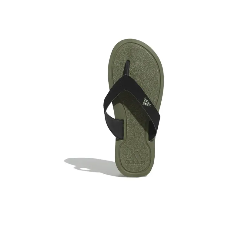Adidas Stabile Slip-Resistant Abrasion-Resistant Slide Slippers Men's Army Green-4
