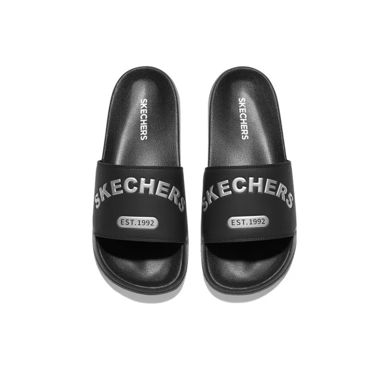 Skechers Side Lines 2.0 Sports Slippers Men's Black-4