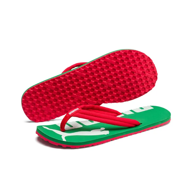PUMA Epic Flip V2 Sandal 'Red Amazon Green'-4