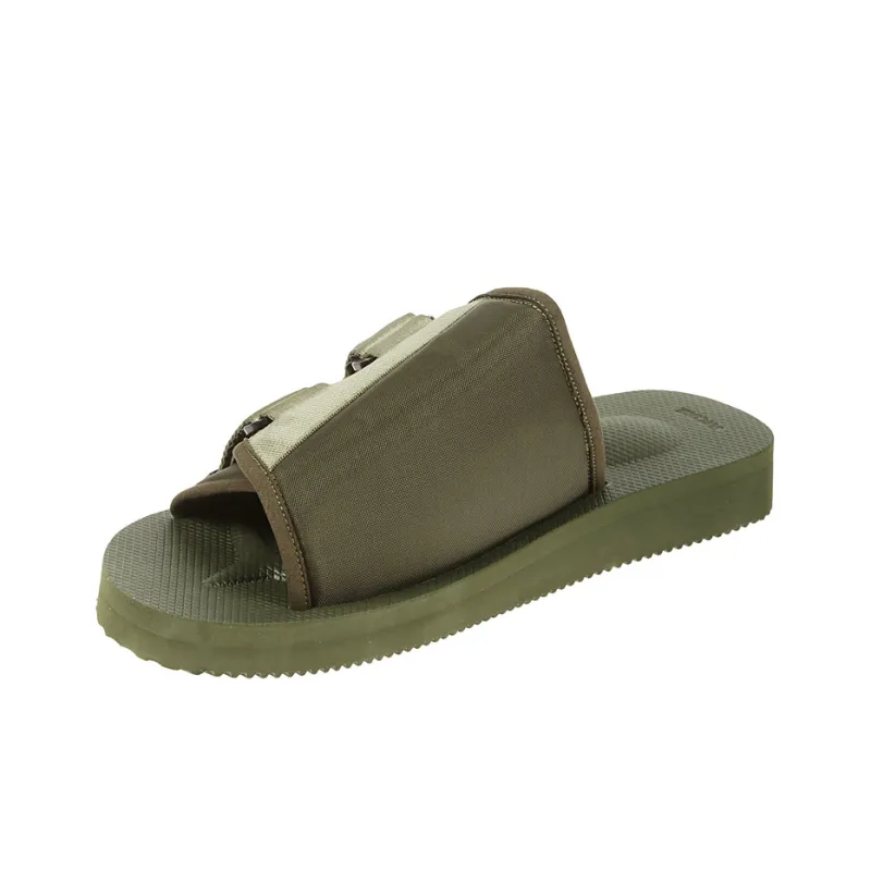 Suicoke Abrasion Resistant Slide Slippers Men's Green-2