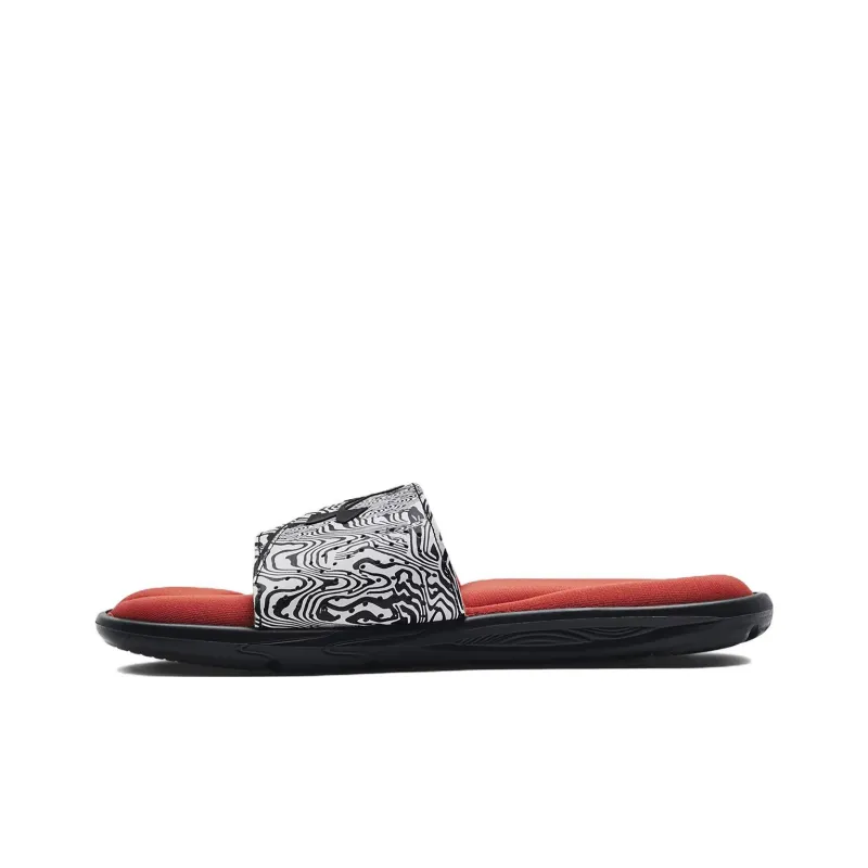 Under Armour Ignite 6 Graphic Strap Slide 'Psychedelic Stripe'-0