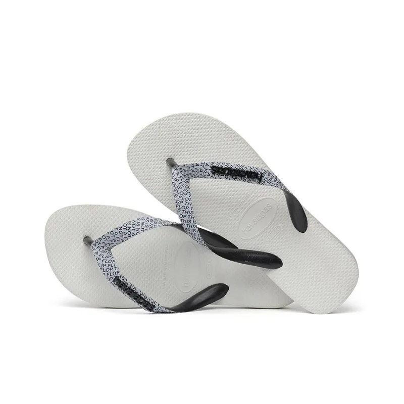 Havaianas TopBold Stylish Sandals Women's White-3