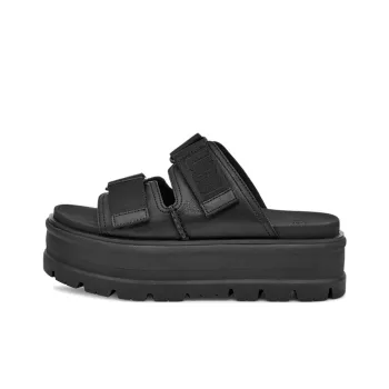 UGG Clem Black Slippers Women's