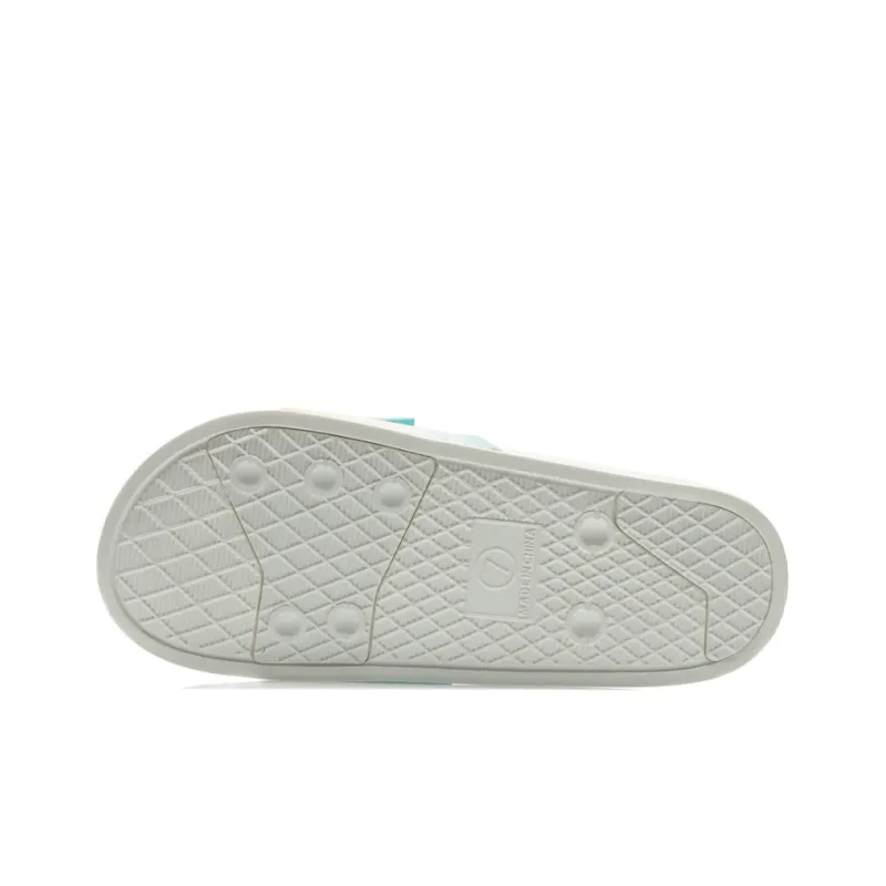 LiNing LINE FRIENDS EVA Slide Slippers Unisex White Blue-4
