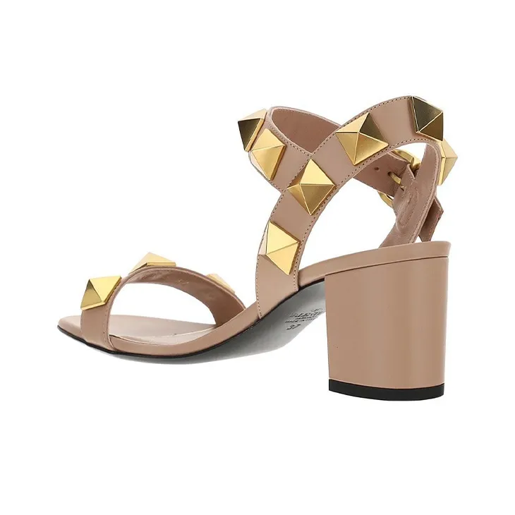 Valentino One Strap Sandals Women's Nude-4