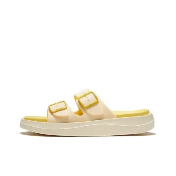 LiNing Clap Rubber Sole Slide Slippers Women's Yellow