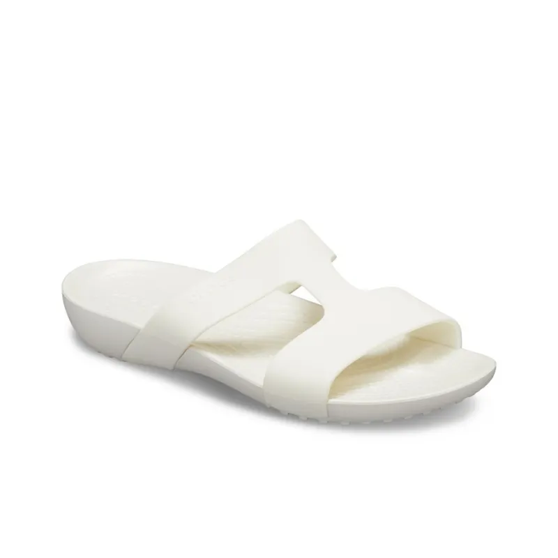 Crocs Serena Slide Slippers Women's White-2