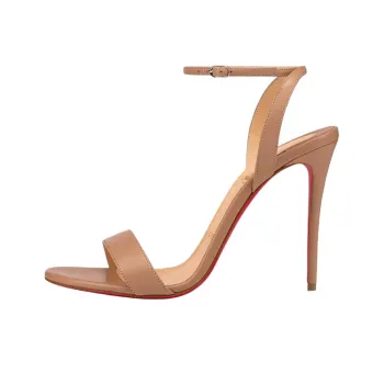 CL LUBOTING One Strap Sandals 10cm Women's Pink