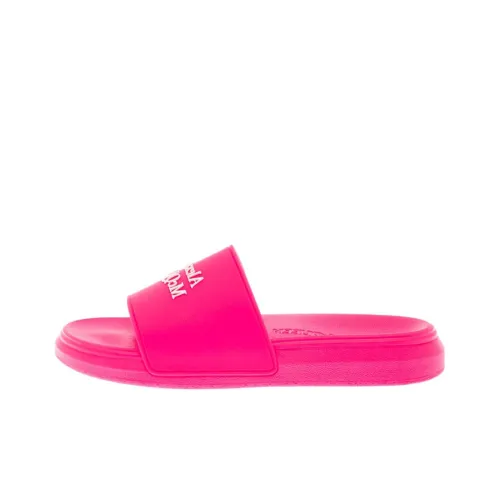 Alexander McQueen Pool Slide Pink Women's