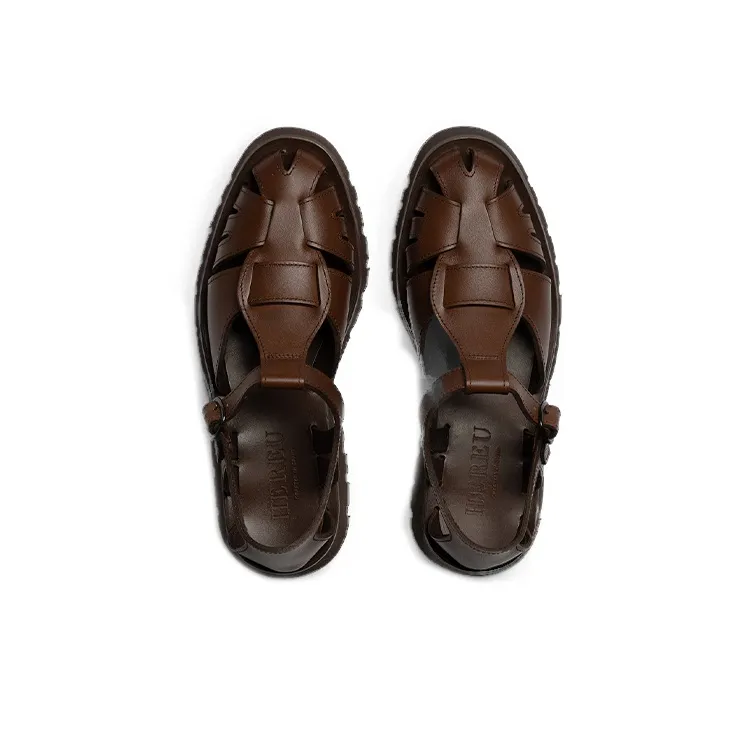 Hereu Pesca Roman Sandals Men's Umber-3