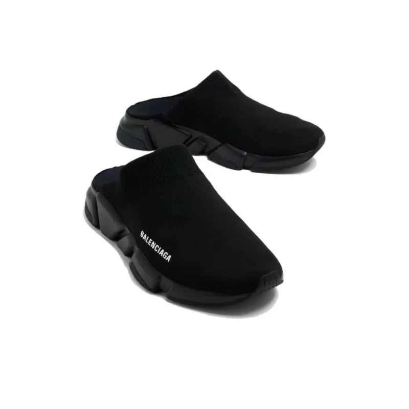 Balenciaga Speed Mule 'Black'-2