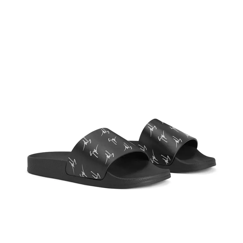 Giuseppe Zanotti Brett Logo print Slides Women's-2