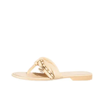 CHANEL Stylish Sandals Women's Beige