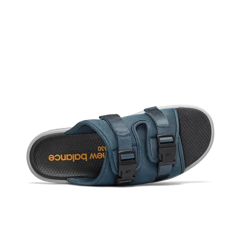New Balance 330v1 Slides 'Rock Blue'-2