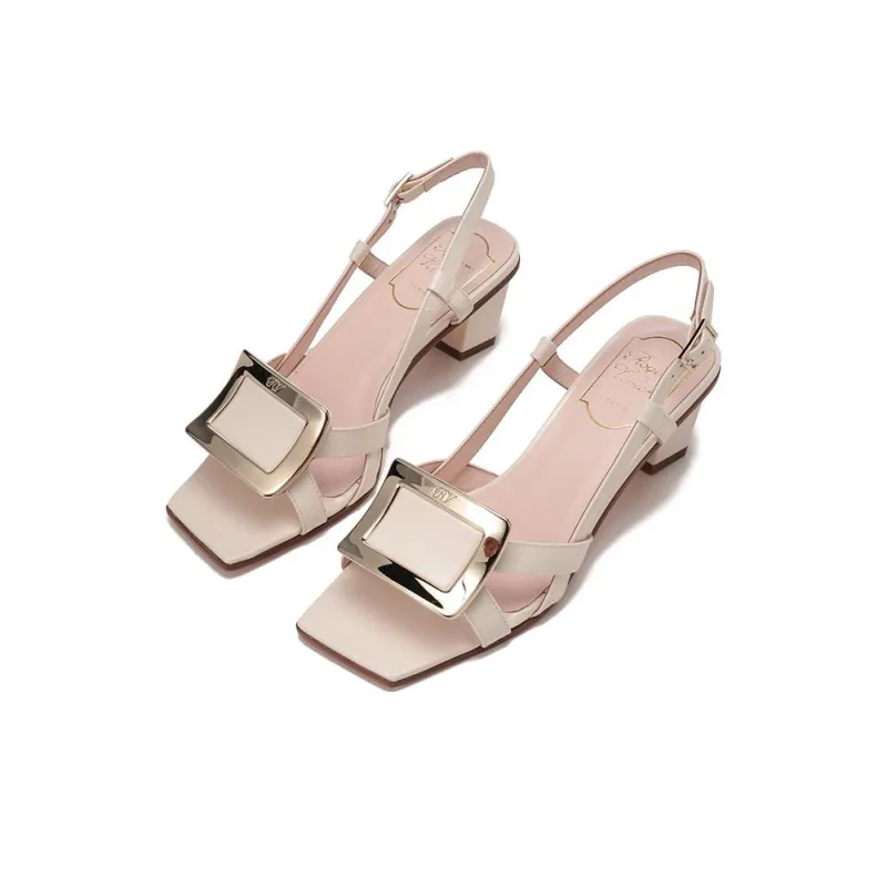 Roger Vivier Strap Sandals Women's Cream-2