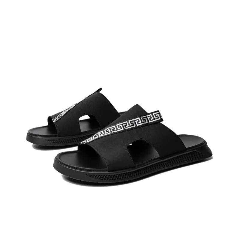 YEDANI Slide Slippers Men's Black-1