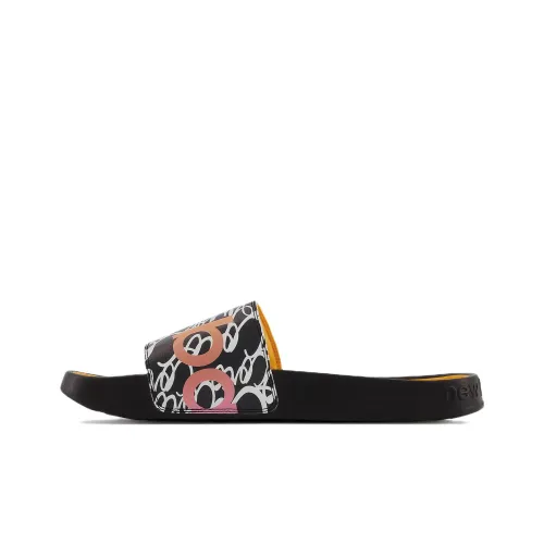 New Balance 200 Slide 'Black Vibrant Apricot'