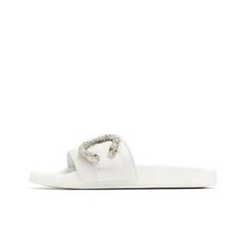 Jimmy Choo Fallon Leather Slides