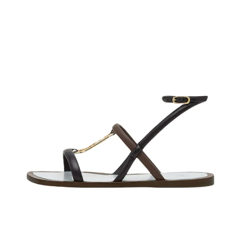 FENDI Strap Sandals Women's Black-0