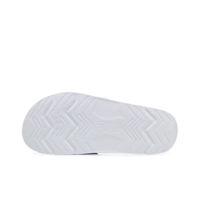 FILA Drifter Slide Slippers Unisex White/Black/Red-3