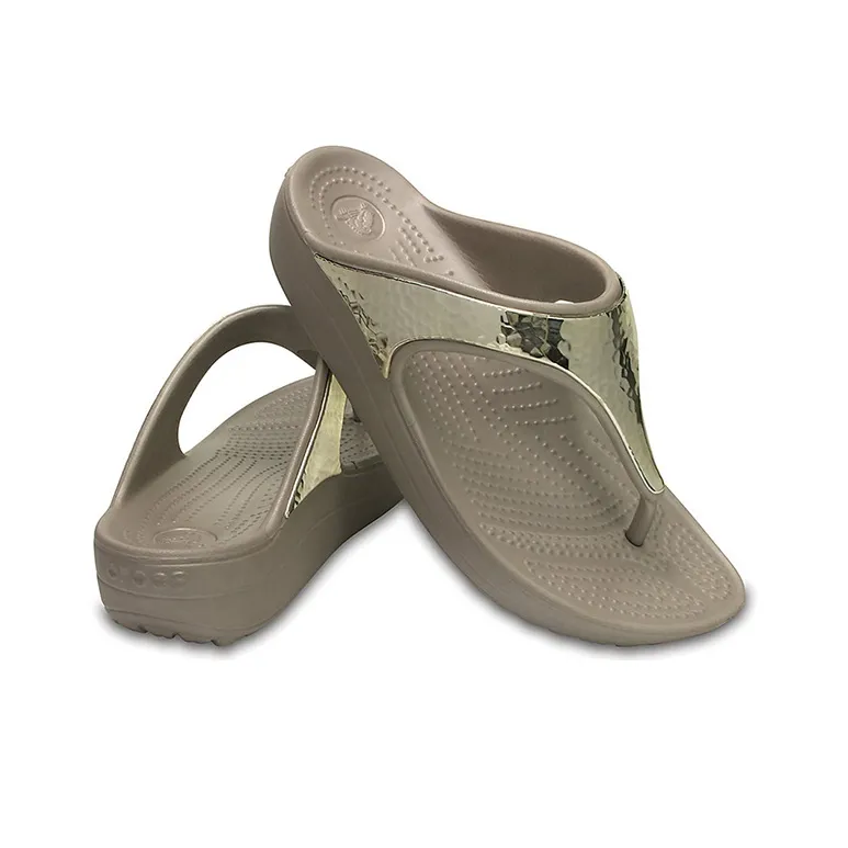 Crocs Abrasion Resistant Slip Resistant Flip Flops Women's-4