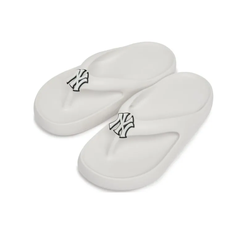 MLB Slipper Flip Flops Unisex White-2