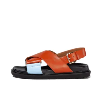 MARNI Fussbett Criss-cross Strap Sandals