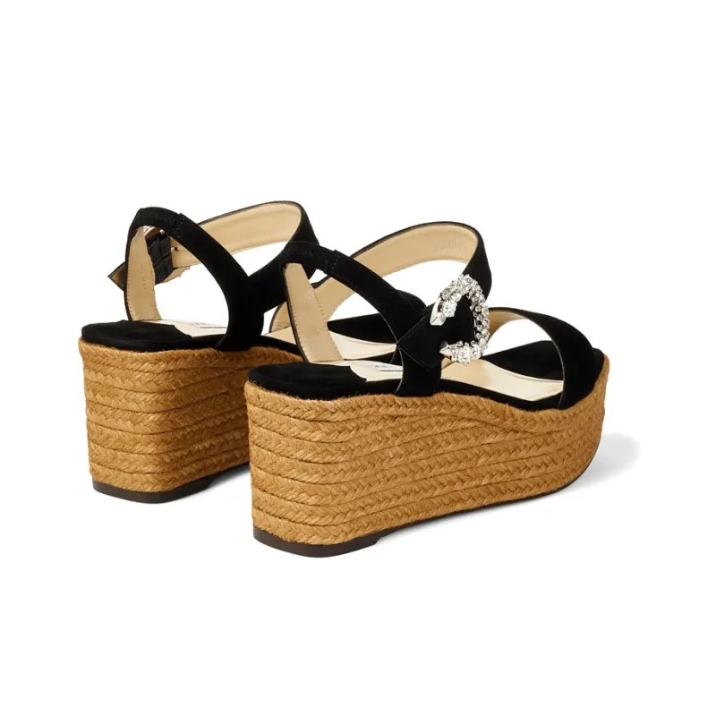 Jimmy Choo Mirabelle Strap Sandals Women's Black-4