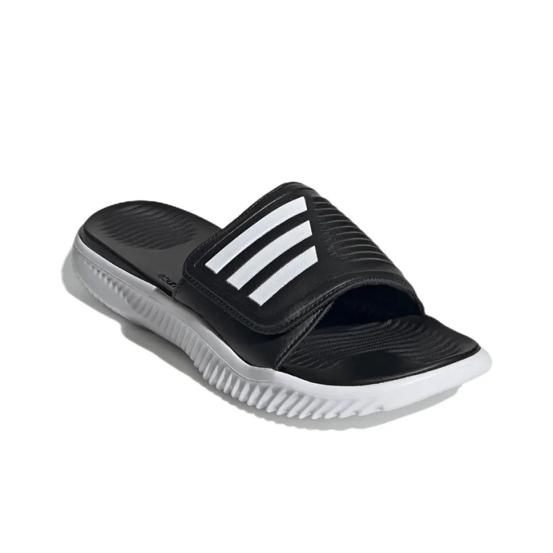 Adidas Alphabounce Slide 'Black White'-2