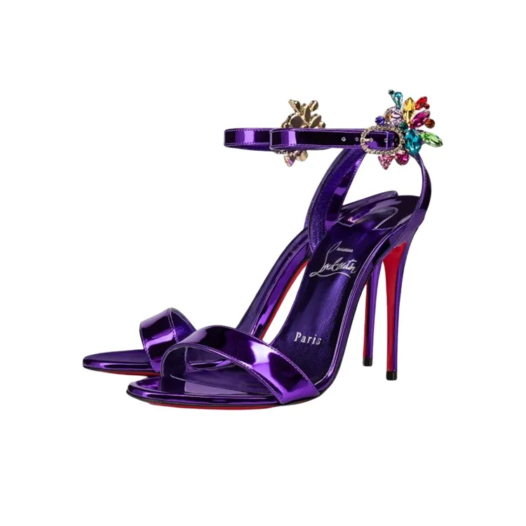 CL LUBOTING Elektra Stylish Sandals Women's Purple-2