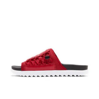 Nike Asuna Slide Minimalistic Shoe Black Red
