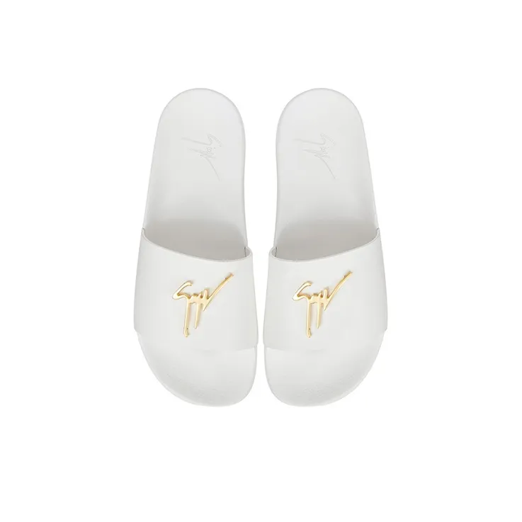 Giuseppe Zanotti Brett Logo Plaque Slides-4