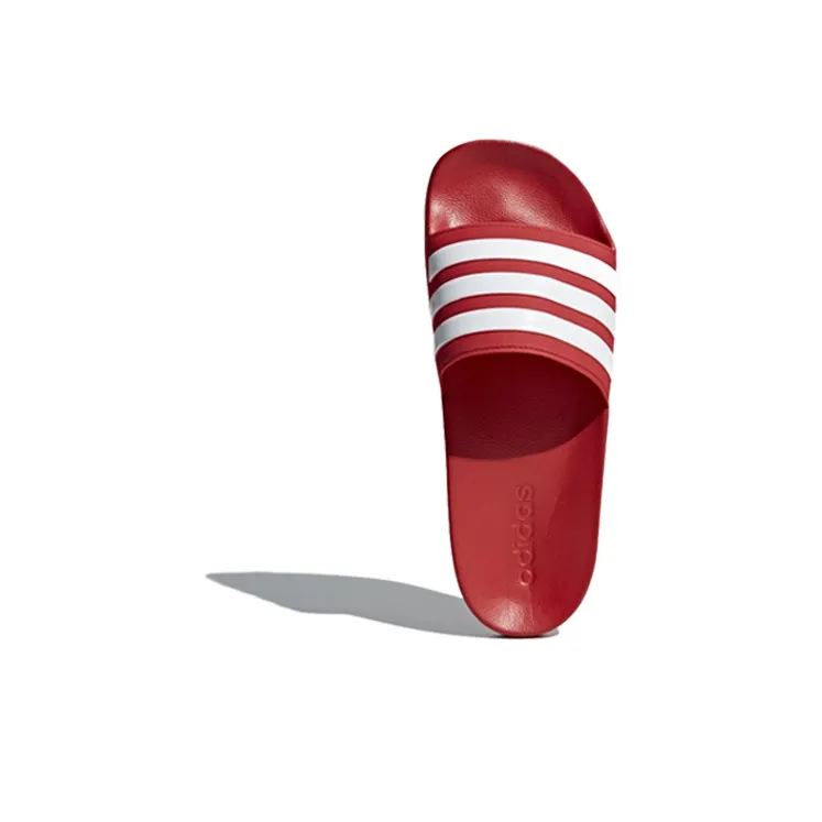Adilette Adidas CloudFoam Slides 'Scarlet'-4