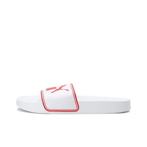 PUMA Leadcat Slipper White/Red